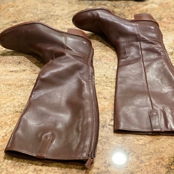 Cole Haan Women’s Brown Riding Boots 6.5 EUC - Picture 1 of 3